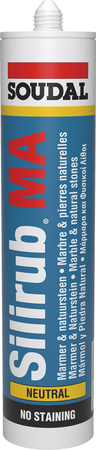 SOUDAL Silikon do kamienia naturalnego Silirub MA 300 ml bezbarwny
