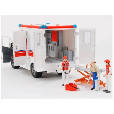 BRUDER Zestaw 2 figurek z akcesoriami medyczno ambulansowymi 62710