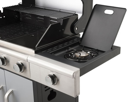 Grill gazowy TRITON PTS 4.1 srebrny 15,0 kW