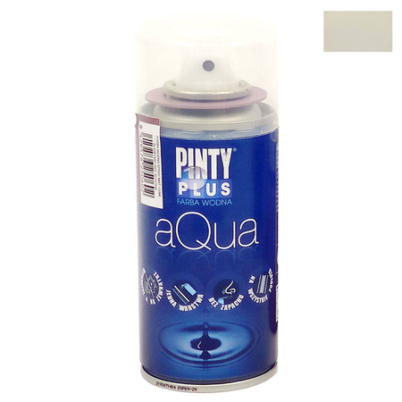 Aqua farba wodna dekoracyjna w spray szary jasny