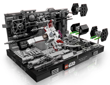 LEGO Star Wars Diorama szturm na gwiazdę śmierci 75329