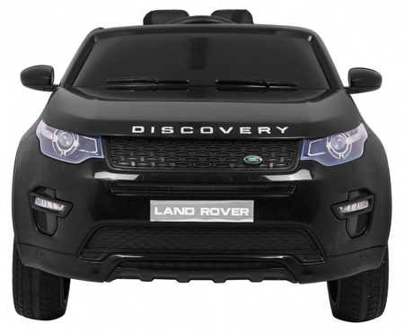 Auto na akumulator Land Rover Discovery czarny + Pilot + 5-pkt pasy + Regulacja siedzenia + EVA + MP3 LED